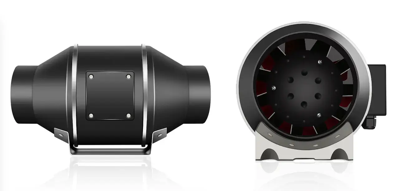 EC MOTOR Inline Duct Fan