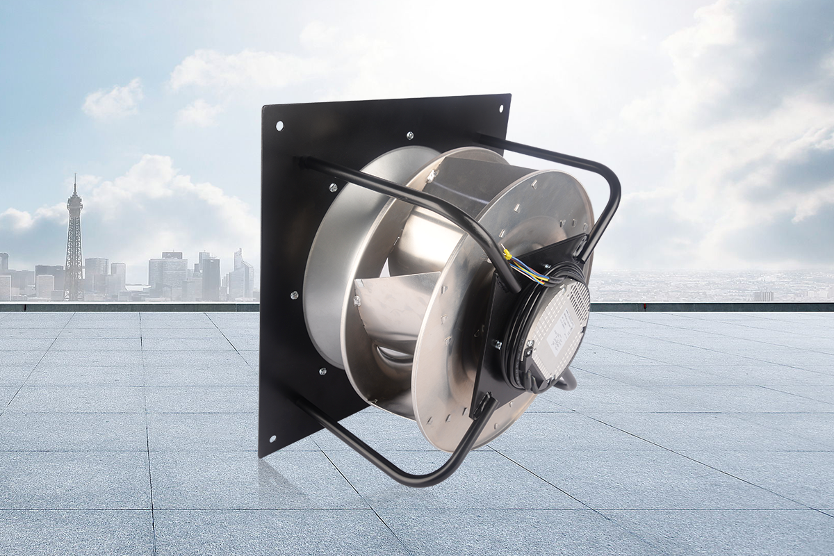 LWBE3G 400mm Backward curved EC Centrifugal plug fan