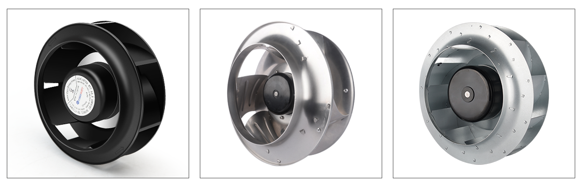 Standard backward centrifugal fan without bracket