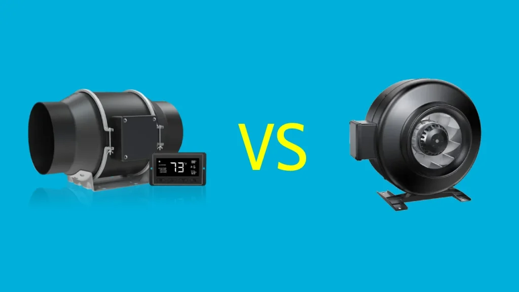 inline duct fans vs. centrifugal options