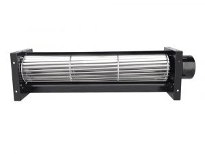 2025 Longwell Hot Sale DC Small Cross Flow Fan Blower 12v 24v Ball Bearing Motor with Aluminum Impellers