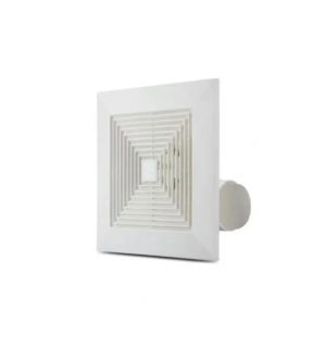 LONGWELL 110V/220V Plastic Exhaust Fans for Efficient air Extraction and Moisture Removal, Various Size 8/10/12 Inches