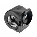 LONGWELL 146mm High Pressure Double Inlet Plastic EC Centrifugal Blower Fan for Ventilation,Cooling