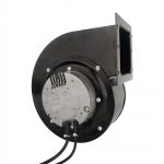LONGWELL 150mm EC Forward Centrifugal Exhaust Fan Blower 230v Locked-Rotor Protection for Air Conditioning Condenser