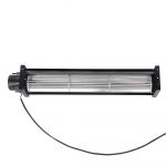 LONGWELL 30mm 40mm 120mm 90mm 230V 115V 12volt 24volt Dc Cross Flow Fan with PWM O- 10V Speed Control and PTC Heater
