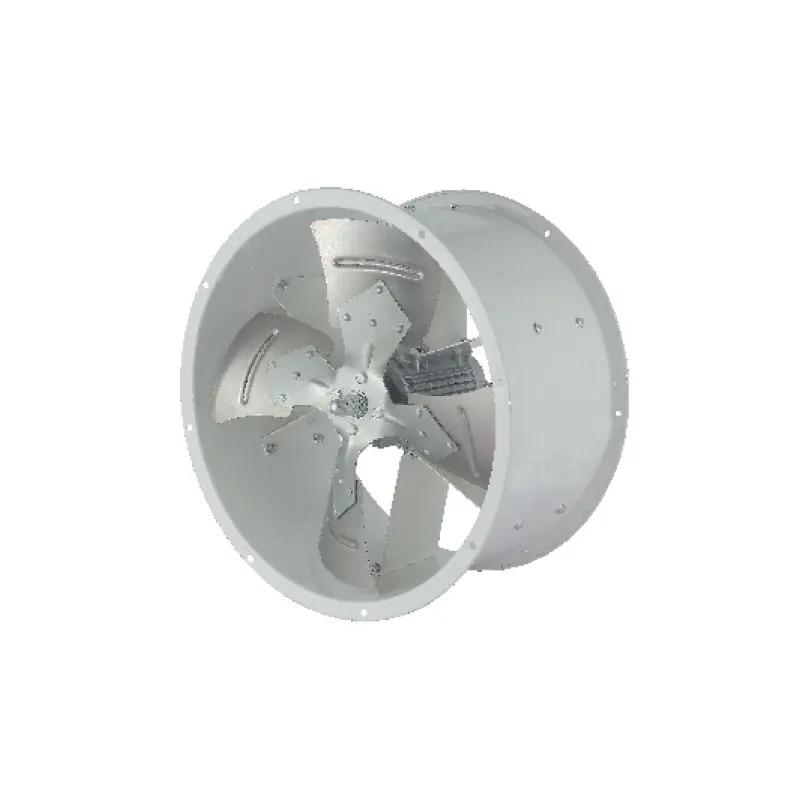 LONGWELL 500mm Silent Operation Internal Rotor Axial Fan 380V Electric 3000rpm OEM Customizable Quiet Ventilation Solution for