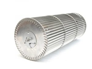 LONGWELL Aluminium Custom Cross Flow Fan Blade High Quality Air Conditioning Cross Flow Impeller