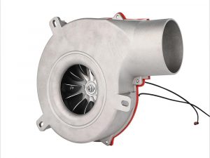 LONGWELL Anti-High Temperature AC Motor 220V Aluminum Gas Boiler Heating Blower Fan 30W