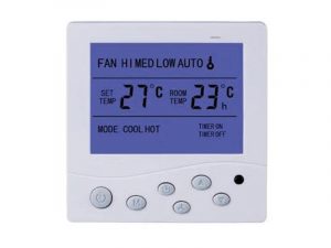 LONGWELL Central air Conditioner Thermostat Control Panel LCD Home Smart Thermostat Temperature Controller AC 220V