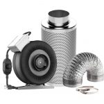 LONGWELL China Ventilation Hydroponic Grow Room Fan 125 Rgb Fans 120mm Roof Turbine Ventilating