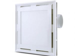 LONGWELL Custom 6 8 10 Inch Durable Plastic Exhaust Fan 110V/220V Bathroom Exhaust Fan with Light