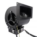 LONGWELL Customizable 200mm High Pressure Galvanized Metal EC 230V Centrifugal Blower Fan for AHU OEM Supported