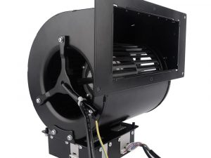 LONGWELL Customizable 200mm High Pressure Galvanized Metal EC 230V Centrifugal Blower Fan for AHU OEM Supported