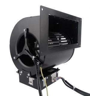 LONGWELL Customizable 200mm High Pressure Galvanized Metal EC 230V Centrifugal Blower Fan for AHU OEM Supported