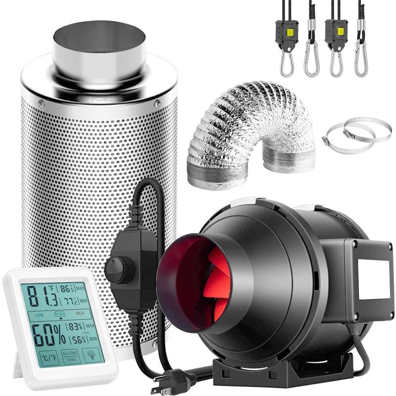 LONGWELL High Efficiency Activated Carbon Filter Cloth air Carbon Filter Roll Activated Charcoal Filter Duct Fan