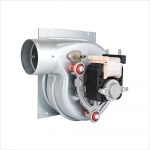 LONGWELL High Pressure 35W Iron Combustion Blower Fan Gas Heater Blower Fan for Pellet Burner Stove Boiler