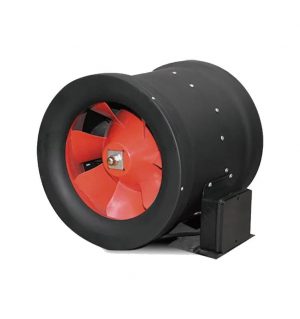 LONGWELL High air Volume 14 Inch 16 Inch Metal Centrifugal Exhaust Fan Ventilation AC Mixed Flow Duct Fan for Grow Tent