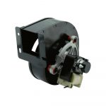 LONGWELL Hot Selling Black Painting AC 230V Centrifugal Fan Gas Blower with Speed Encoder