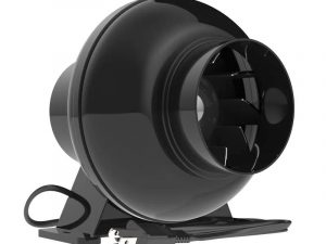 LONGWELL Hydroponic 4inch Ec Exhaust in Line Ventilation Duct Fan for Grow Tent , Greenhouse