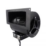 LONGWELL Industrial 180mm Centrifugal Blower Fans Double Inlet air Blower Commercial Low Noise EC Centrifugal Fan Blower
