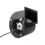 LONGWELL Industrial AC 230V Centrifugal Blower Fan High Quality 146mm Double Inlet with Ball Bearing OEM Customized Support