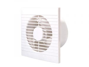 LONGWELL OEM Ventilation Commercial Bathroom Ceiling Duct Exhaust Fan Bathroom Vatilation Fan Plastic White AC Motor Wall Fan