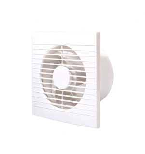 LONGWELL OEM Ventilation Commercial Bathroom Ceiling Duct Exhaust Fan Bathroom Vatilation Fan Plastic White AC Motor Wall Fan