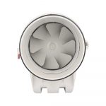 LONGWELL Plastic Super Silent Duct Fans AC 230V Brushless Motor Ducted Fan for Exhaust Ventilation