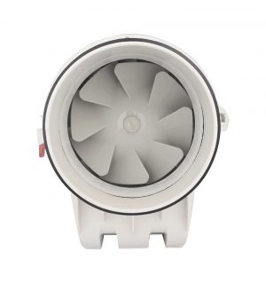 LONGWELL Plastic Super Silent Duct Fans AC 230V Brushless Motor Ducted Fan for Exhaust Ventilation