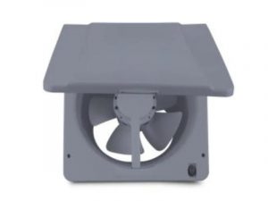 LONGWELL Quiet Plastic Exhaust Fan with Low Noise 110V/220V Compatible, Size 6/8/10/12 Inches Household Exhaust Fan