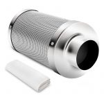 LONGWELL Wholesale 4 6 8 Inch Control Activated Carbon Air Filter Carbon Filter for Alcohol Carbon Filter Roll for Greenhouse