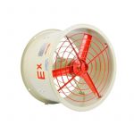 Longwell High-Speed 110V Axial Flow AC Exhaust Fan Explosion-proof Low Noise for Pipeline Installation Electric Power Source ODM