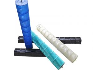 107 mm Diameter Plastic Tangential Fan air Conditioner Impeller