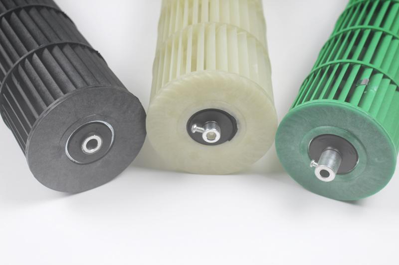 PLASTIC CROSS FLOW WHEEL