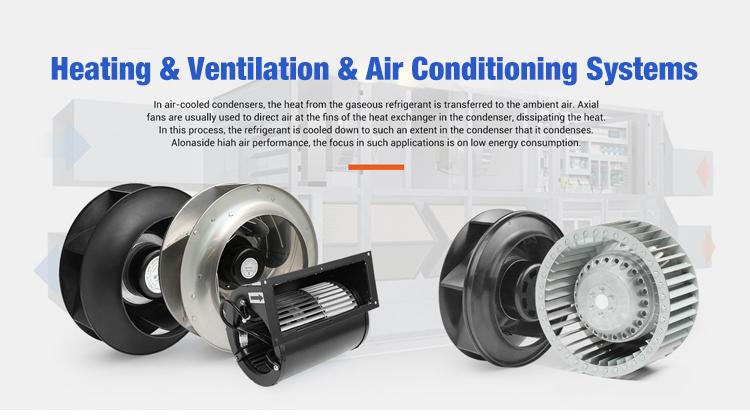 backward curved centrifugal fan