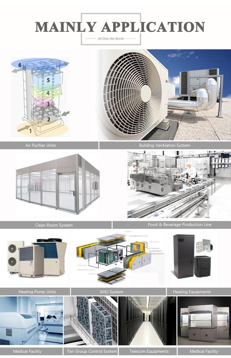  AC DC EC Centrifugal fans