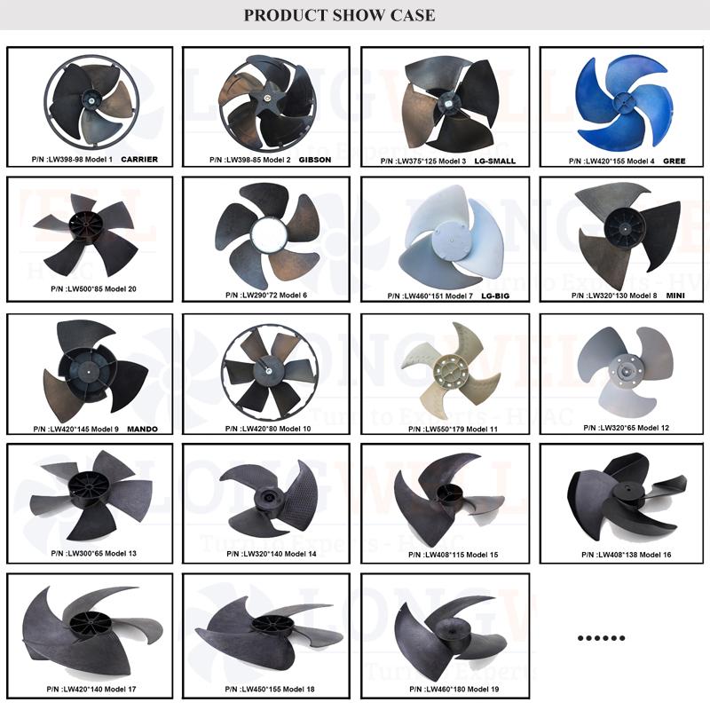 air conditioning fan blades