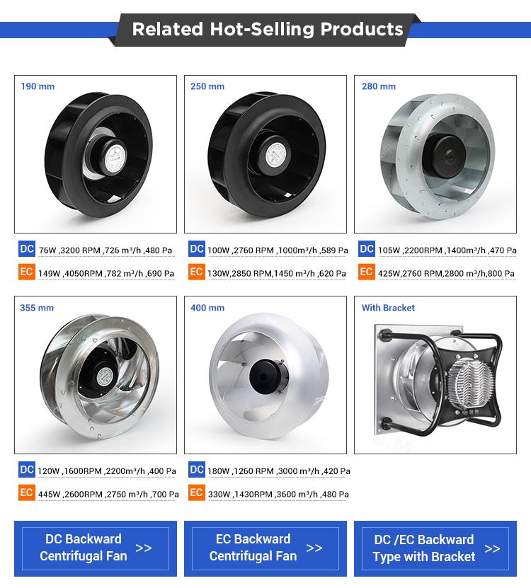 ec centrifugal fan