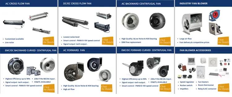  Plastic axial fan blades