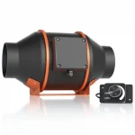4″ Inches Blower Fan 12v Inline Duct Ec Fan Silent 4 Inch Inline Carbon Filter Kit Ventilation