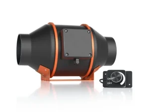 4" Inches Blower Fan 12v Inline Duct Ec Fan Silent 4 Inch Inline Carbon Filter Kit Ventilation