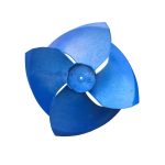 400 mm 24v DC Plastic Axial Fan Blades High Speed Customized Inch Axial Flow Fan Blade air Conditioner Parts