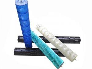 89mm Diameter OEM Price Plastic Cross Flow Fan Blades for air Conditioner Blower to GREE MIDEA LG CARRIER to Spare Parts