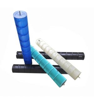 89mm Diameter OEM Price Plastic Cross Flow Fan Blades for air Conditioner Blower to GREE MIDEA LG CARRIER to Spare Parts