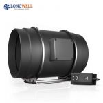 Factory Supply Ventilation Fan Fresh Air 24v In-line Ventilation Duct Fan