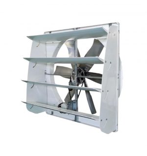Farm/Greenhouse/Poultry Wall Mounted Industrial Electric Ventilation Fans with Automatic Shutter
