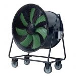 Heavy Duty Moveable Industrial Ventilation Drum Fans Poultry Exhaust Fan for Farm Ventilation Greenhouses