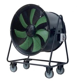 Heavy Duty Moveable Industrial Ventilation Drum Fans Poultry Exhaust Fan for Farm Ventilation Greenhouses