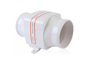 High-Performance Straight Tube Fan Anti-corrosion High Speed Air Exchange Duct Fan with Corrosion-Resistant ABS Plastic Shell