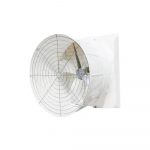 Industrial FRP Cone Ventilation Exhaust Fan Fiber Glass Blade Poultry Fan for Farm Greenhouse